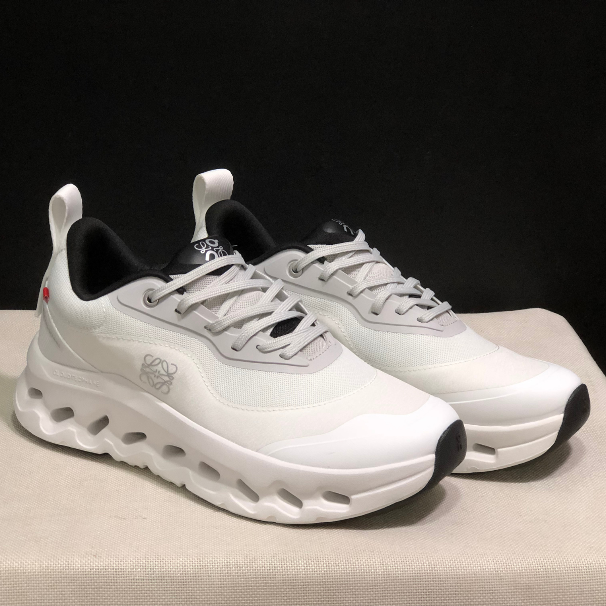 On Cloud × Loewe — Cloudtilt White and Black