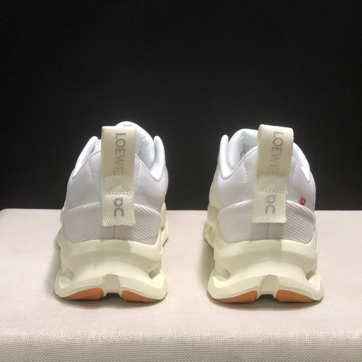 On Cloud × Loewe — Cloudtilt White Crème